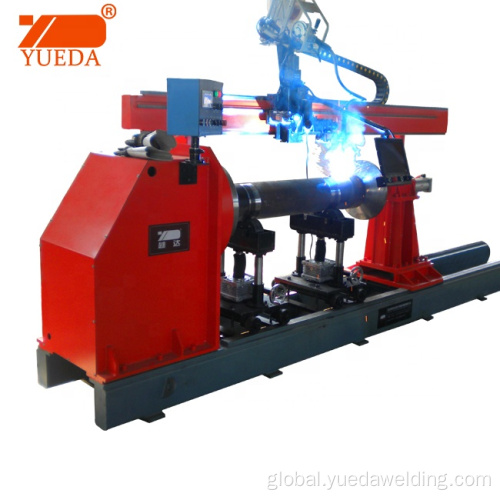 China hydraulic cylinder oil tank girth seam welding machine Manufactory